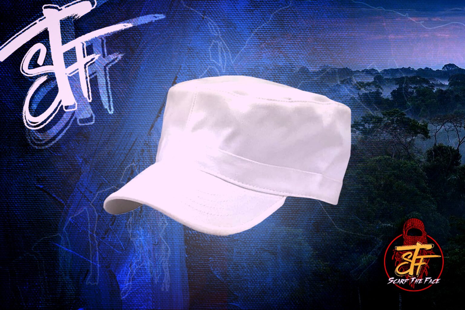 Hat: White